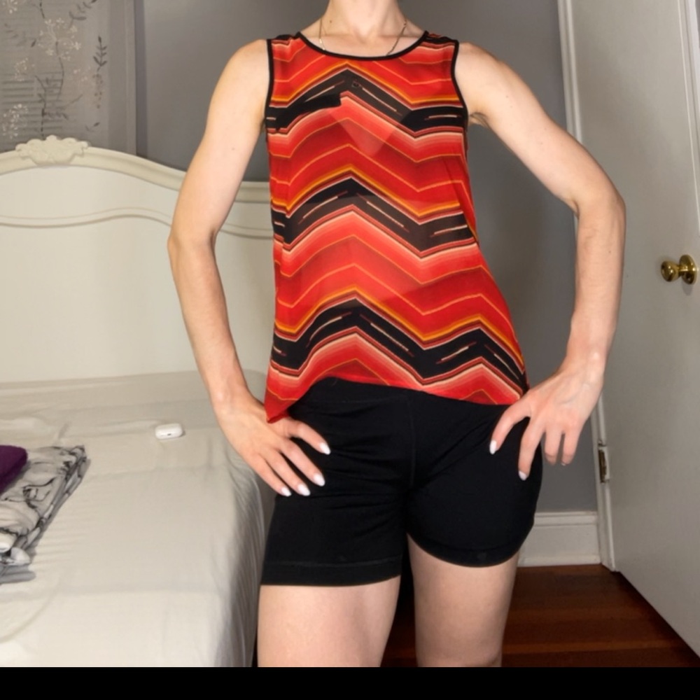 INC red blouse
